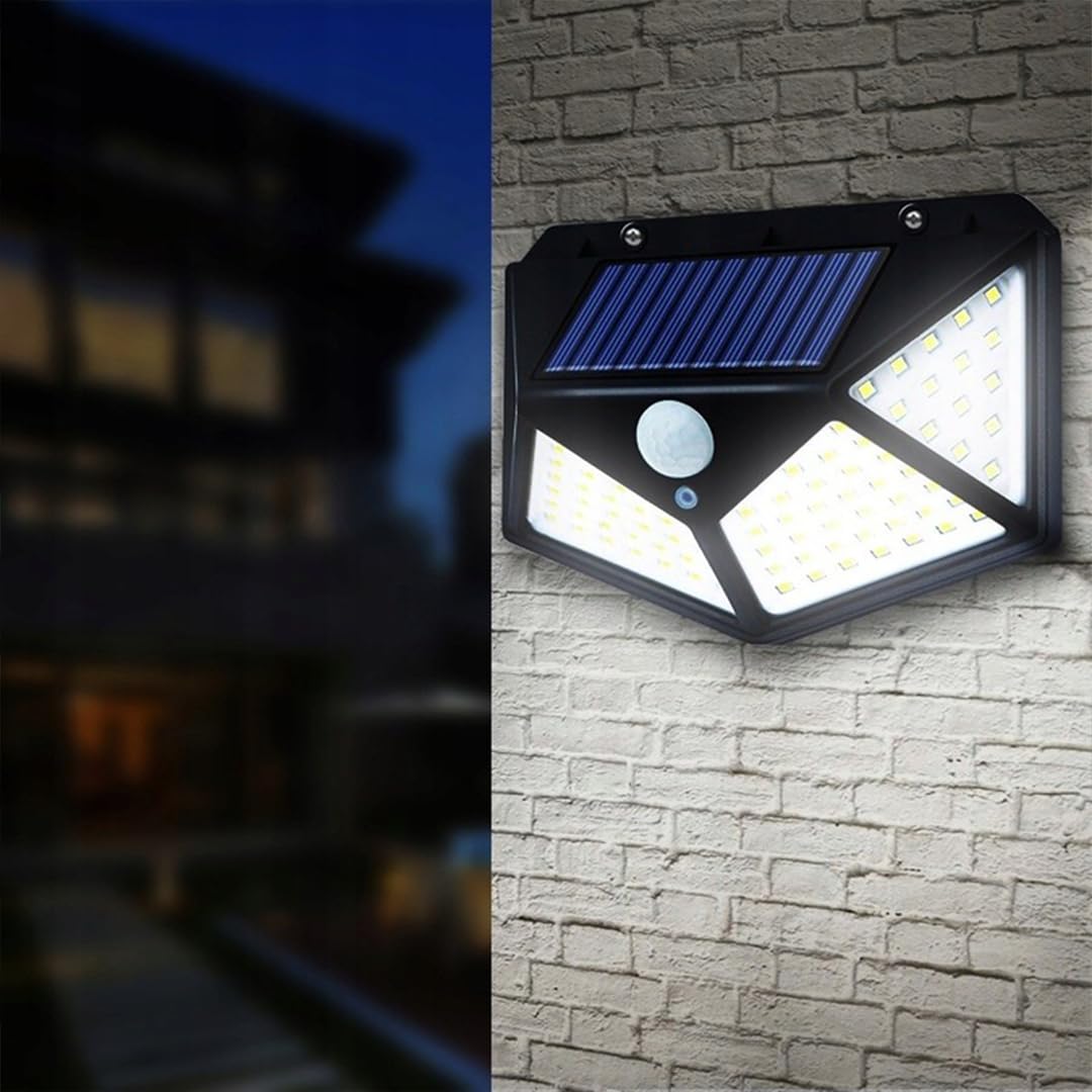 Lampa solarna ścienna LED BK-100