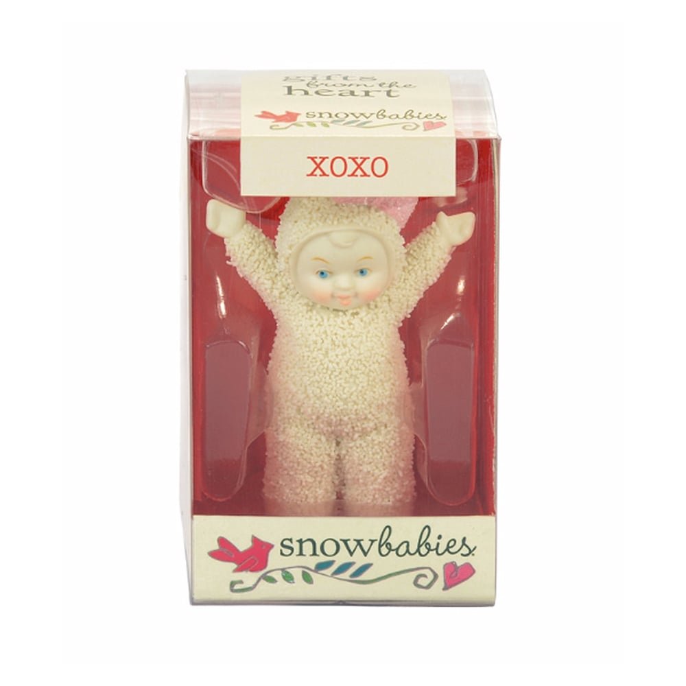 Department 56 Snowbabies “XOXO” Mini Figurine, 3”