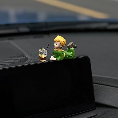 Miniatura 10 de Decoraciones divertidas para tablero de instrumentos de automóvil, mini figuras de anime, accesorios de automóvil, interior para hombres y mujeres,