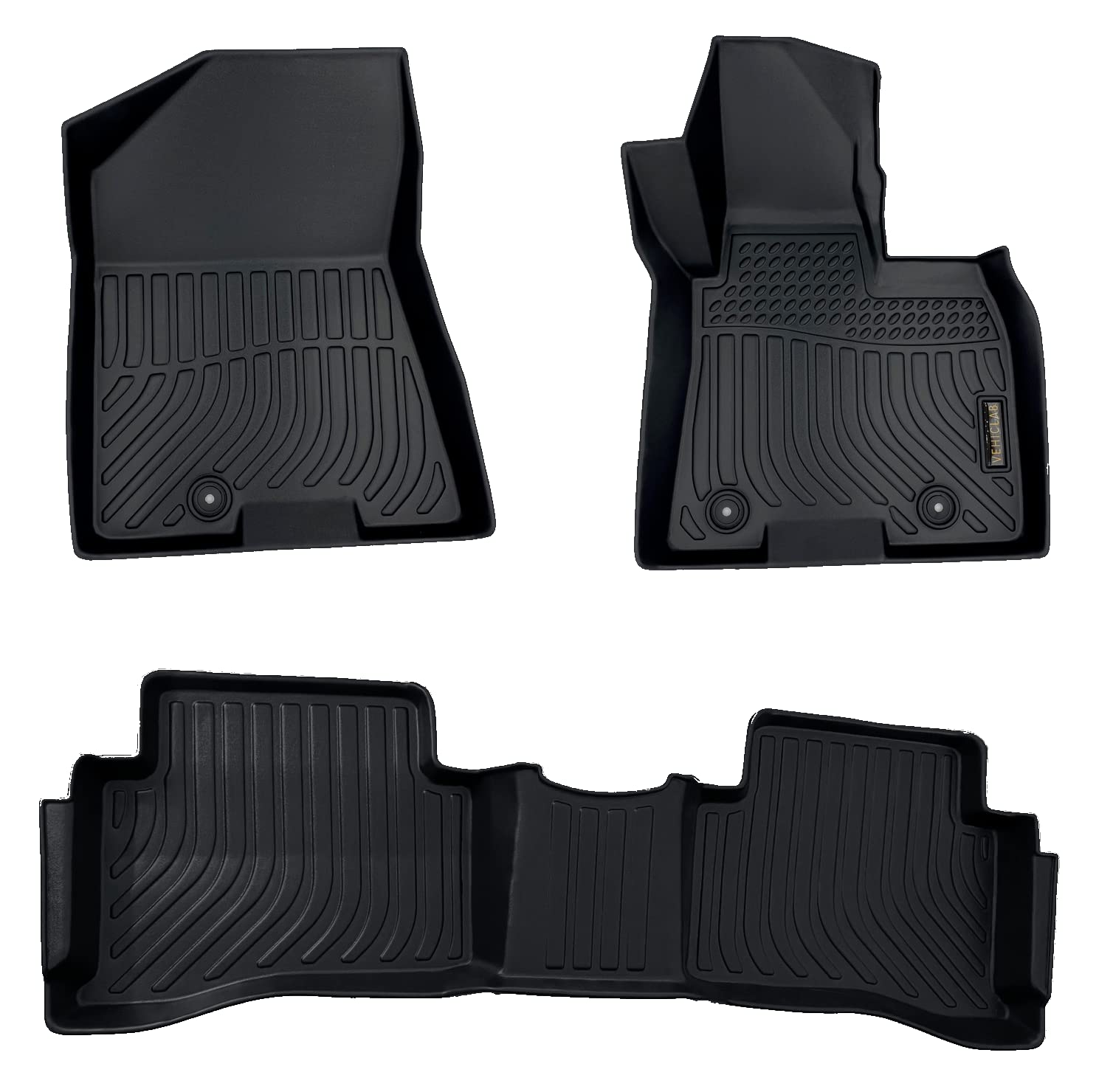 car mats to fit Toyota C-HR 2017-2023 All weather 3D/5D moulded TPE Rubber