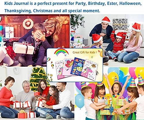 GINMLYDA Kids Diary with Lock for boys, 18x13.5cm Kids Notebook 160 Pages Shakable Sequin Journal with lock for School Supplies Kids Toys for Birthday Gifts Age 5 6 7 8 9 10 Years Old