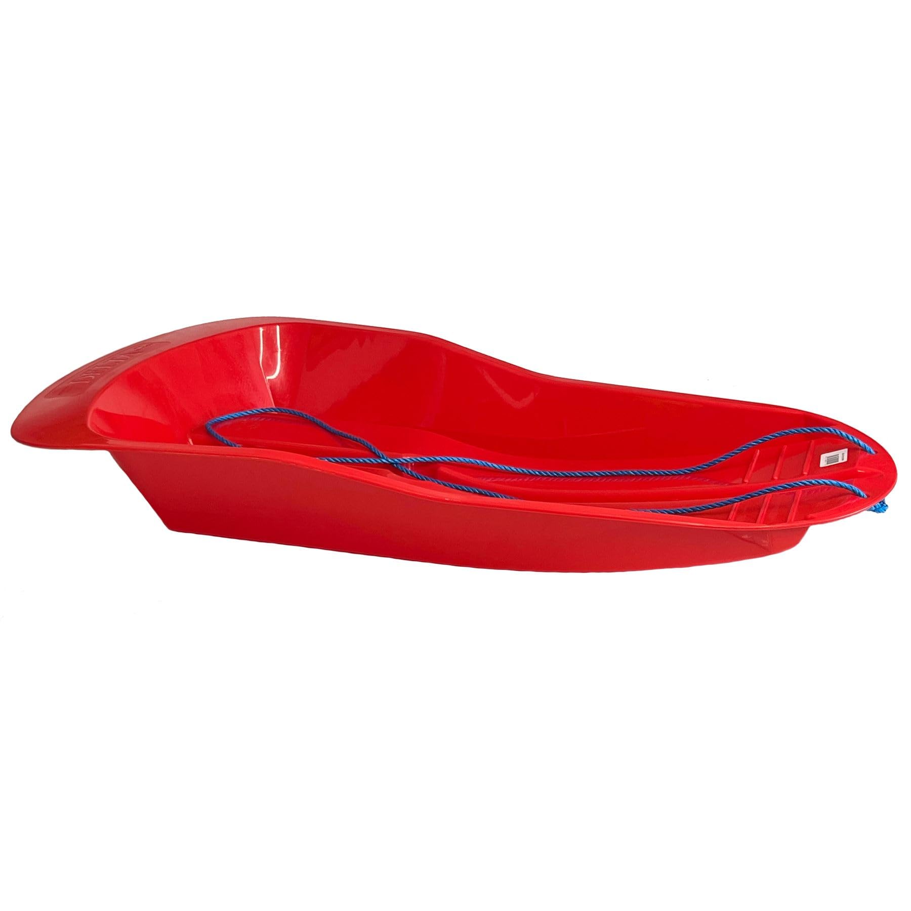 AB Tools Czerwone plastikowe wytrzymałe sanki sanki saneczkowe sanki bobslejowe 3 szt