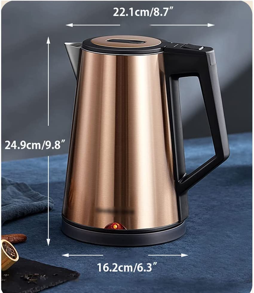 Hervidor eléctrico OLOTU 1.7L, 1830W, color negro miniatura 2