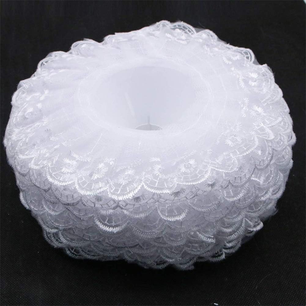 6Pcs Lace Bouquet Collar, Lace Collar DIY