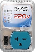 Vista 1 de Protector de sobretensiones para electrodomésticos, 220 V, 20 A, 1440 W, protector de voltaje con enchufe de toma, enchufe multifunción, protector