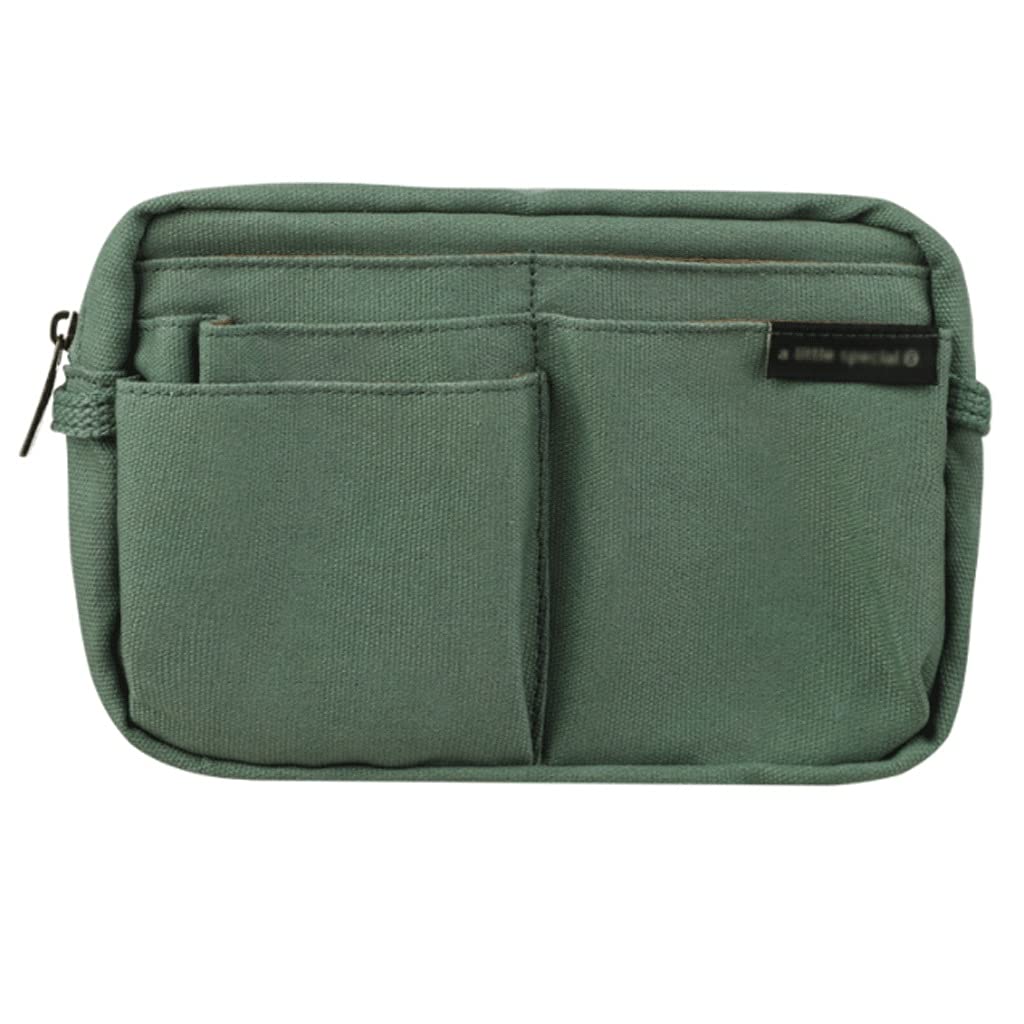 Astuccio in tela | Multicolor for Studenti E Impiegati: Borsa A Tracolla E Portaoggetti Da Scrivania(Green)