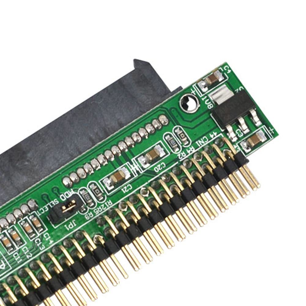 Delicoco SATA to IDE Adapter, 1.5Gbs, Supports 133 HDD/CD/DVD, Connects SATA Drives to IDE Devices