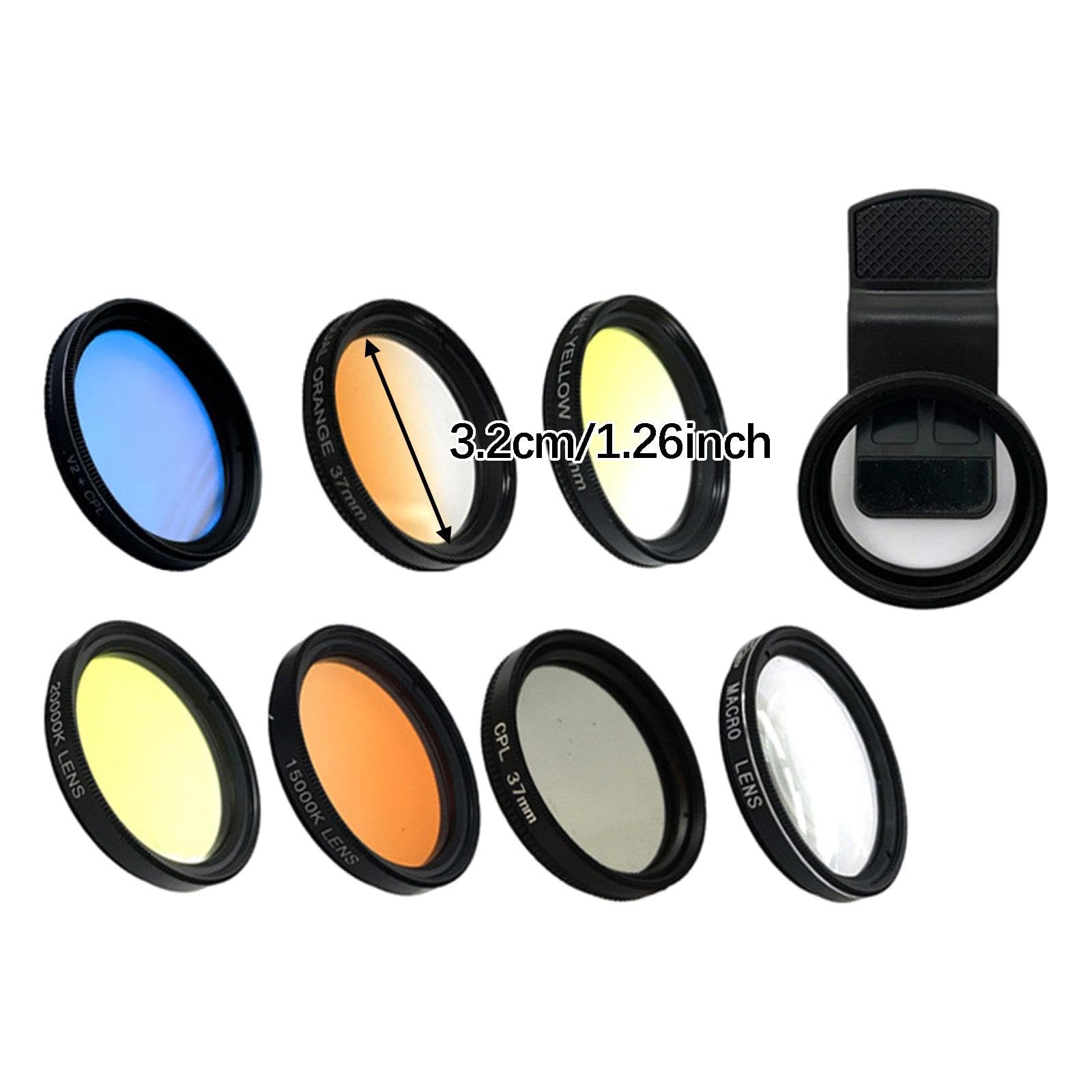 Kit di Lenti Graduate per Fotocamera del Telefono con Clip Coral Lens