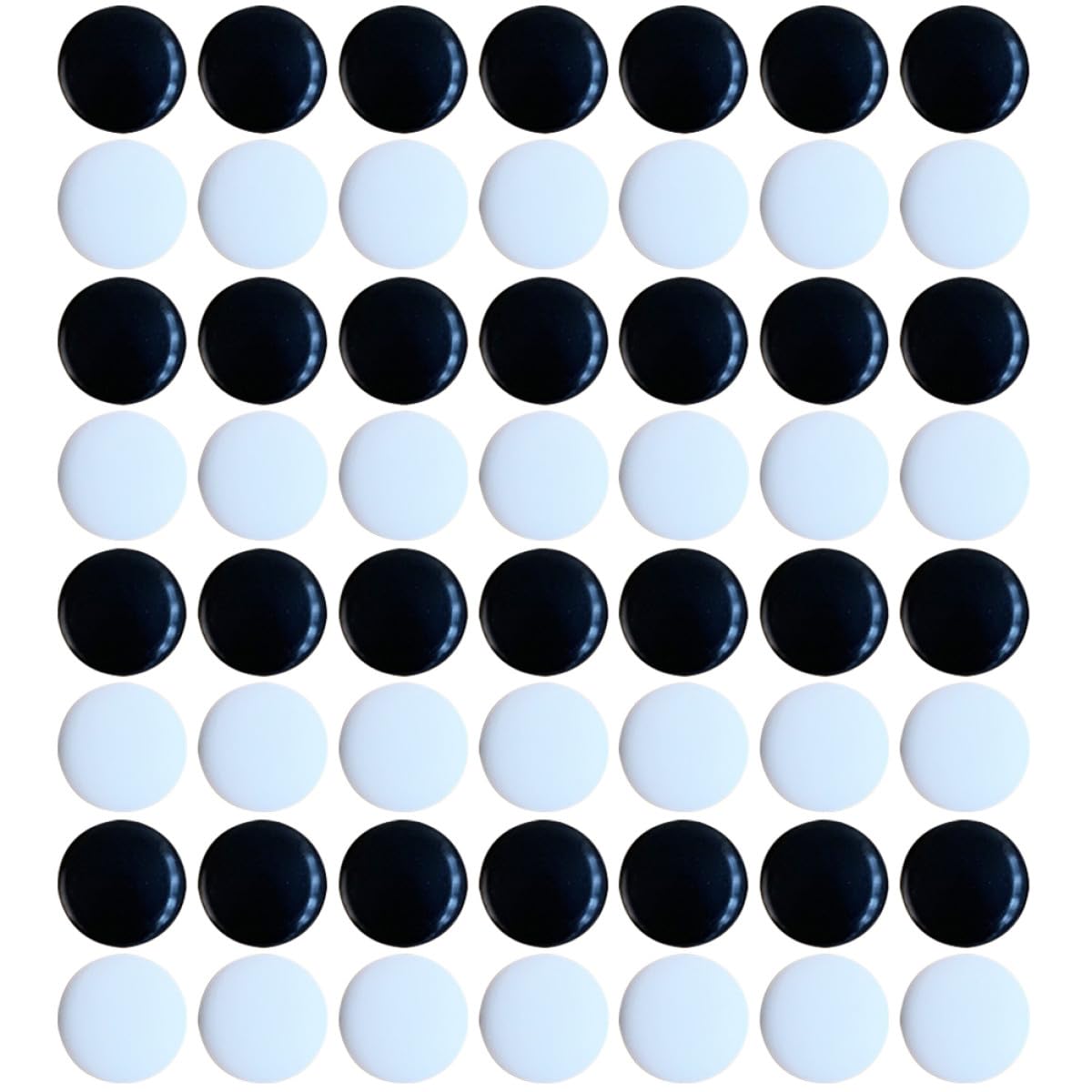 BESPORTBLE 360 Pezzi Pietre da Gioco Go in Melamina Lisce e Confortevoli, Accessori Creativi per Giochi da Tavolo, per Serate in Famiglia o Feste