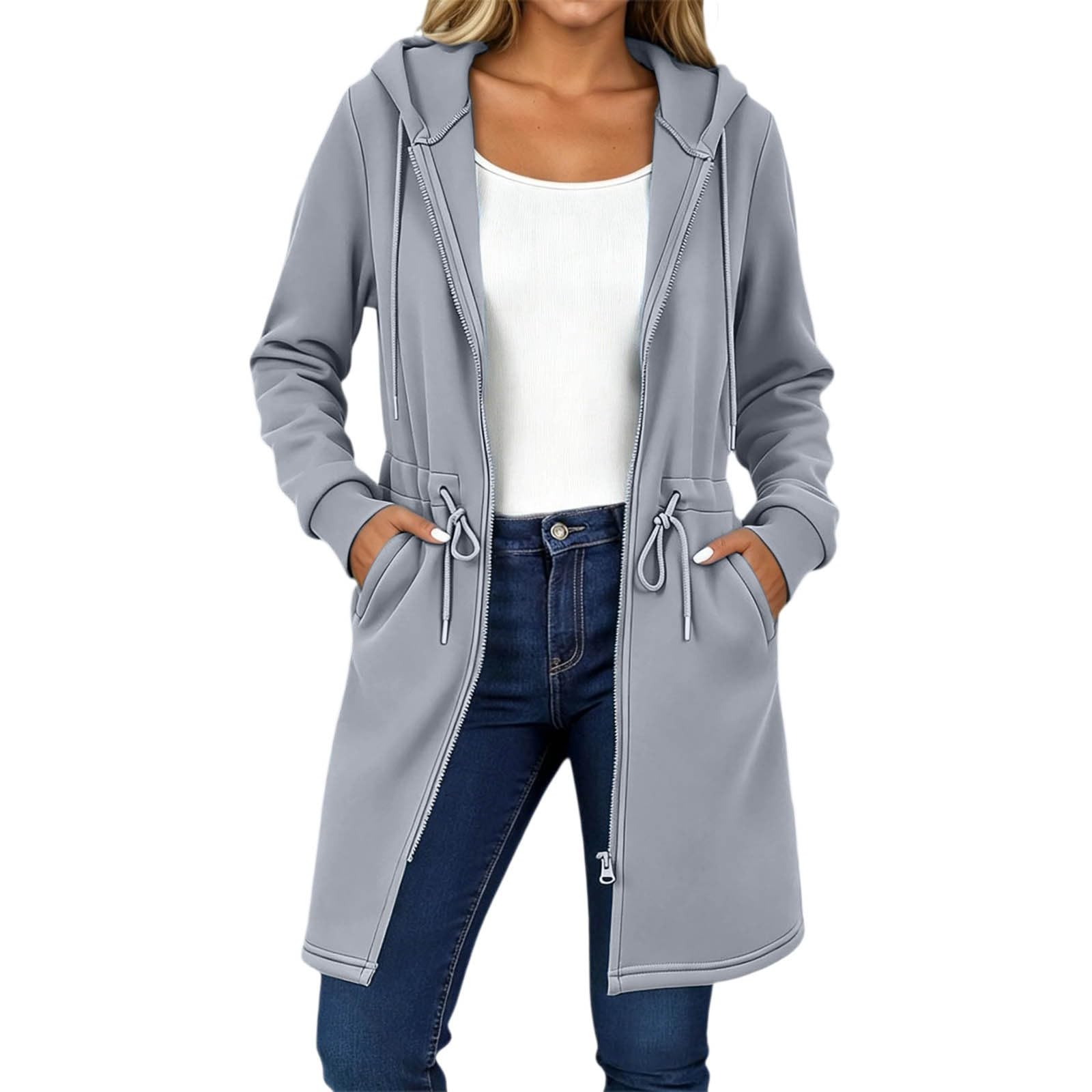 Sudadera con capucha cómoda y elegante para relajarse en casa 7