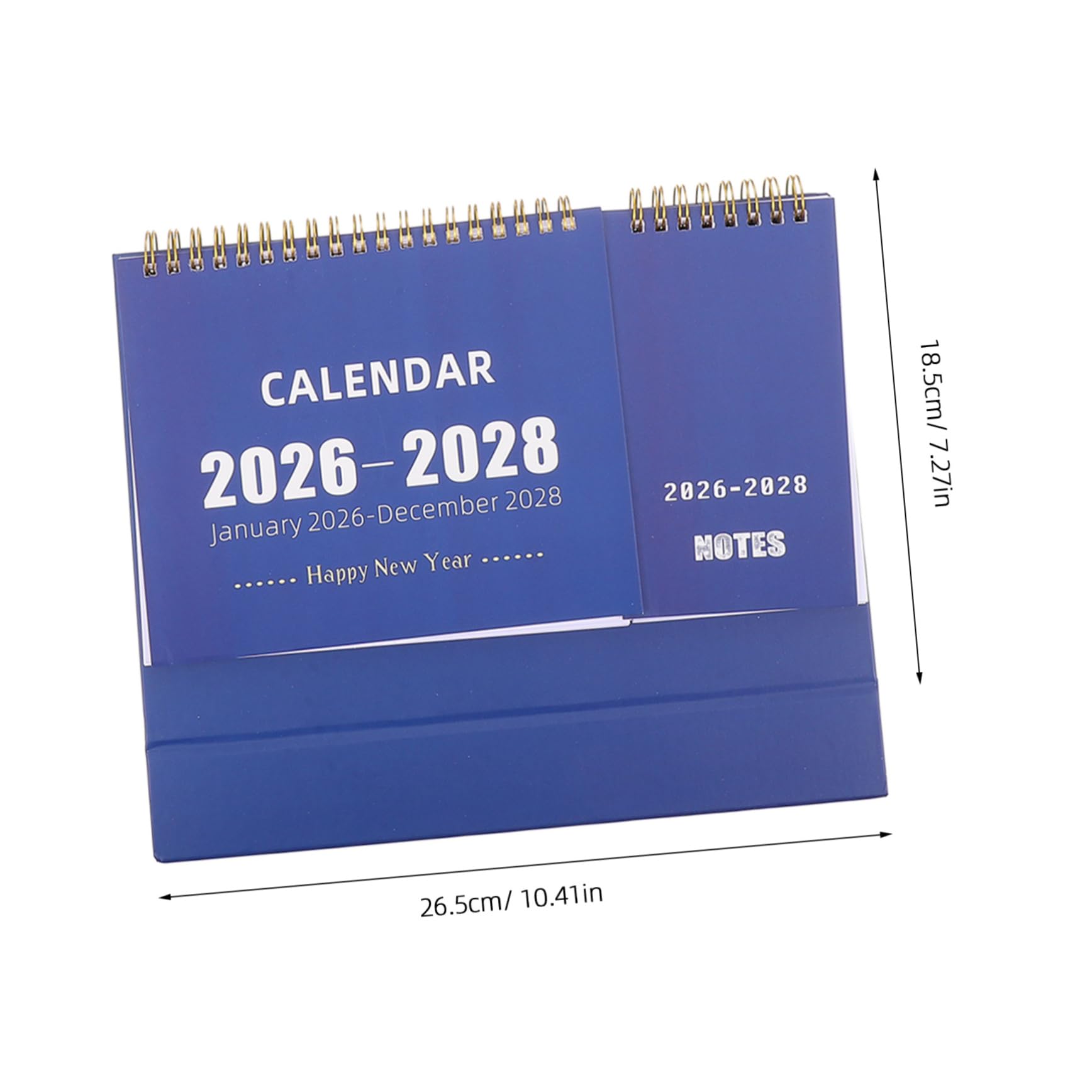 NUOBESTY 2 Piezas Calendario de Escritorio Planificador Diario y Mensual para Oficina Estudio Diseño Elegante y Versátil