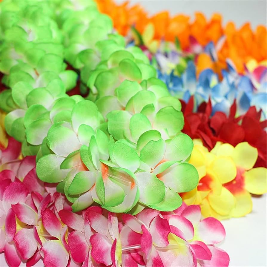 Amazon.co.jp: レイ 花 ハワイアンレイ フラダンス ボリューム