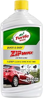 Turtle Wax T-75A Zip Wax Car Wash and Wax - 16 Fl Oz., Clear