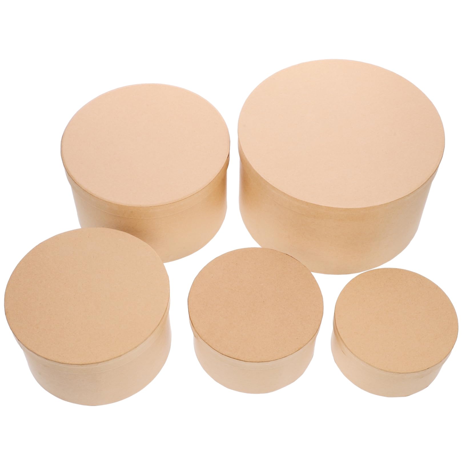 PRETYZOOM 1set Shaped Storage Box DIY Kraft Paper Present Packaging for Jewelry Party Favors Durable Elegant Design for Birthdays Celebrations