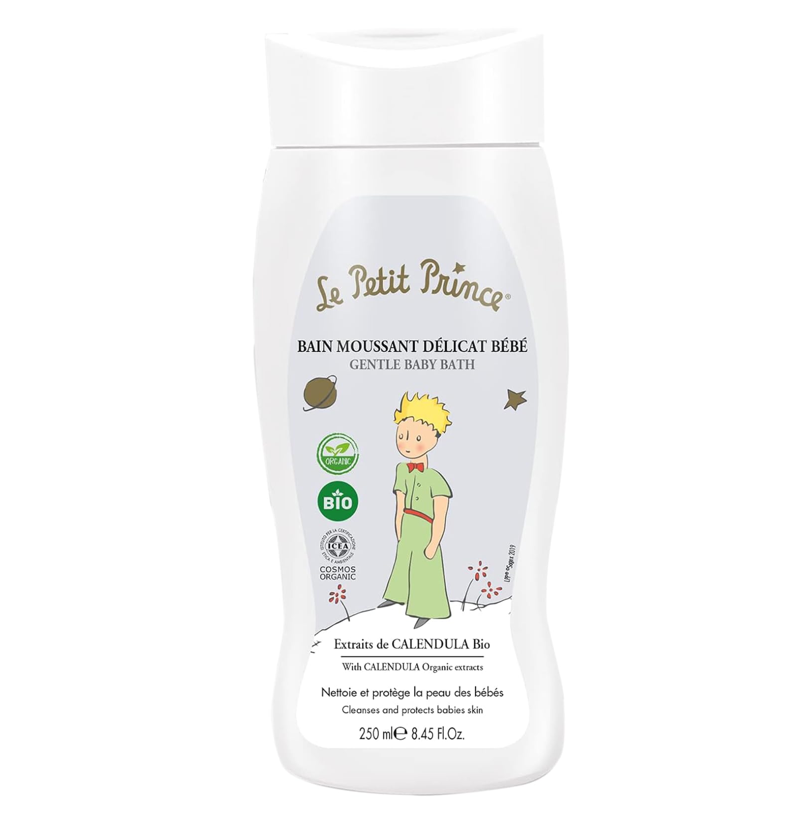 Sponsored Ad – Le Petit Prince Organic Baby Bath - Clean & Safe for Kids, Infants & Children - Infused with Calendula - Cosmos Certified Organic - 250ML