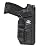 POLE.CRAFT M&P 2.0 Carbon Fiber Kydex IWB Holster for Smith & Wesson M&P 9mm M2.0 4/4.25, Inside Waistband Carry Concealed (Black, Right)