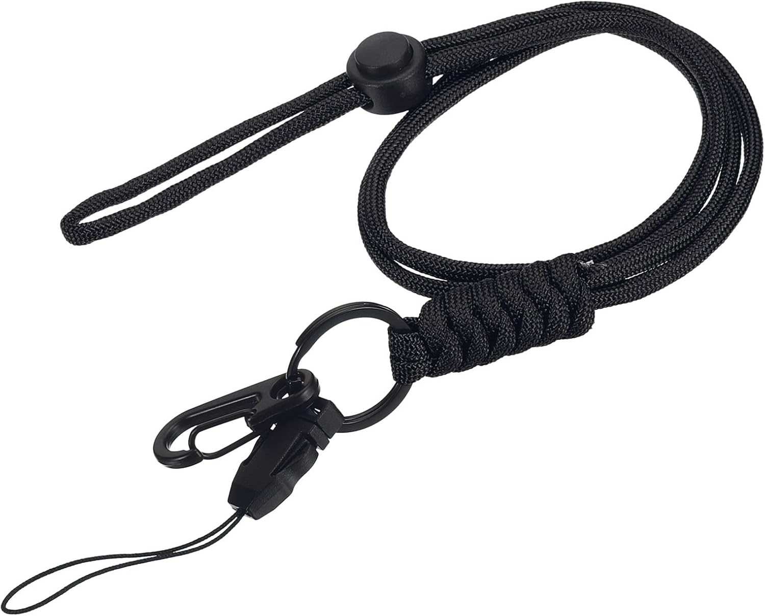 PATIKIL Neck Lanyard with Hook, Badge Lanyards Adjustable Long Strap ID Card Holder Keychains for Badge Holder, Office