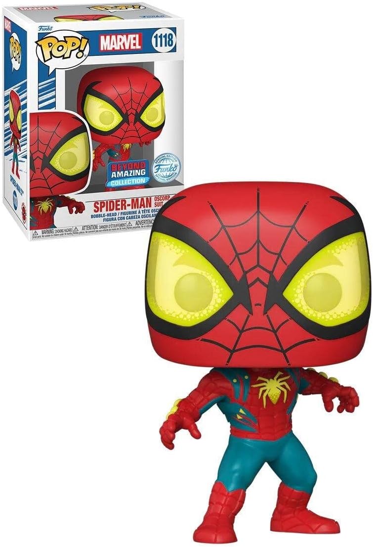 Pop Funko ! Marvel: Spider-Man Oscorp Suit (Exclusive) #1118