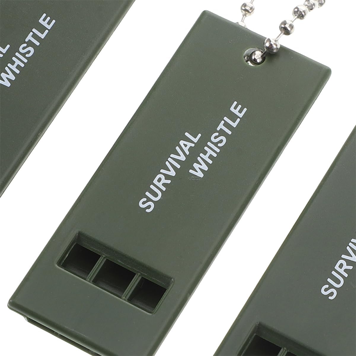 10Pcs High Decibel Emergency Whistle Survival Signal Whistles for Outdoor Activities Camping Hiking Fishing Boating and Emergency Situations