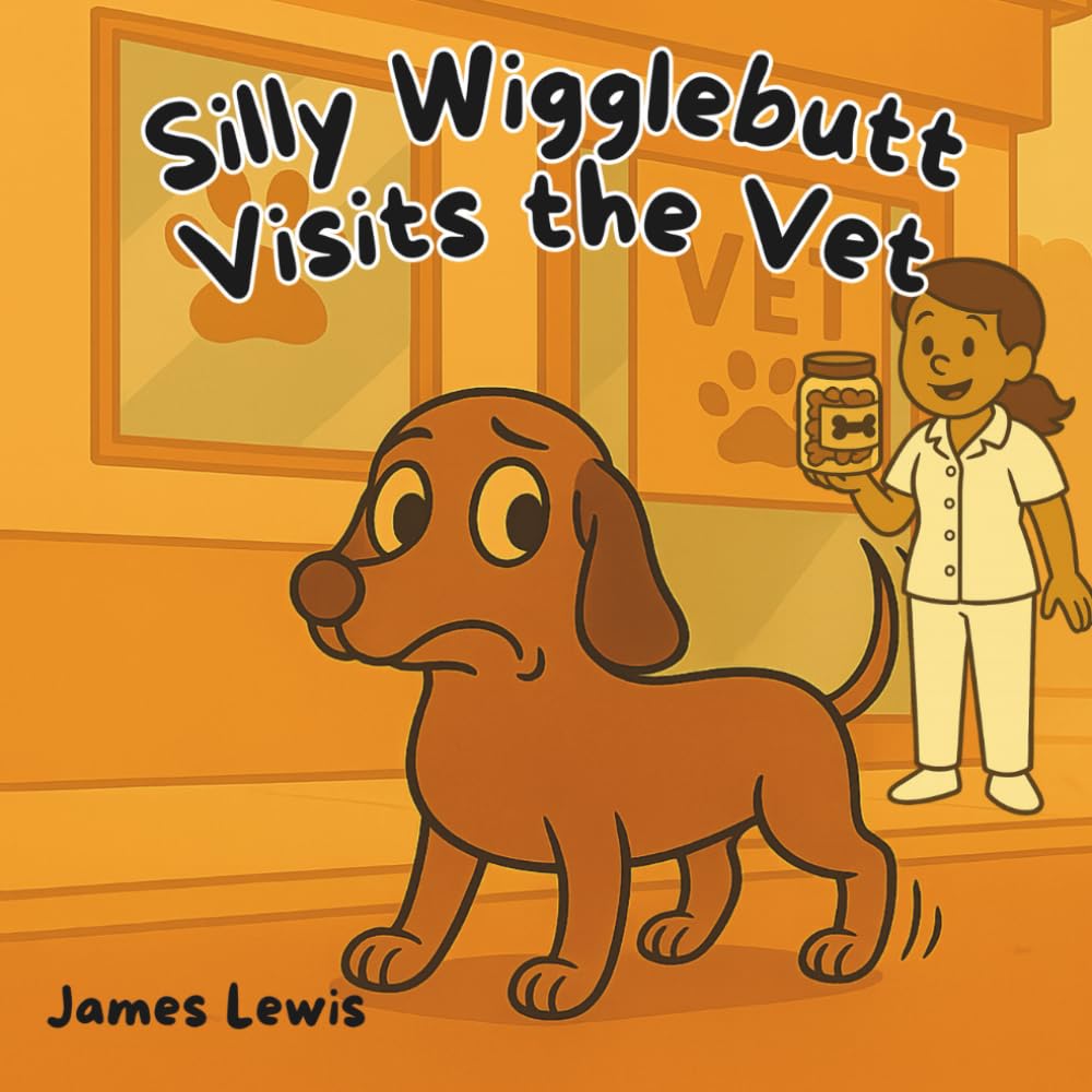 Silly Wigglebutt Visits the Vet: A Funny Dog Book for Kids About Visiting the Vet (The Silly Wigglebutt Series)