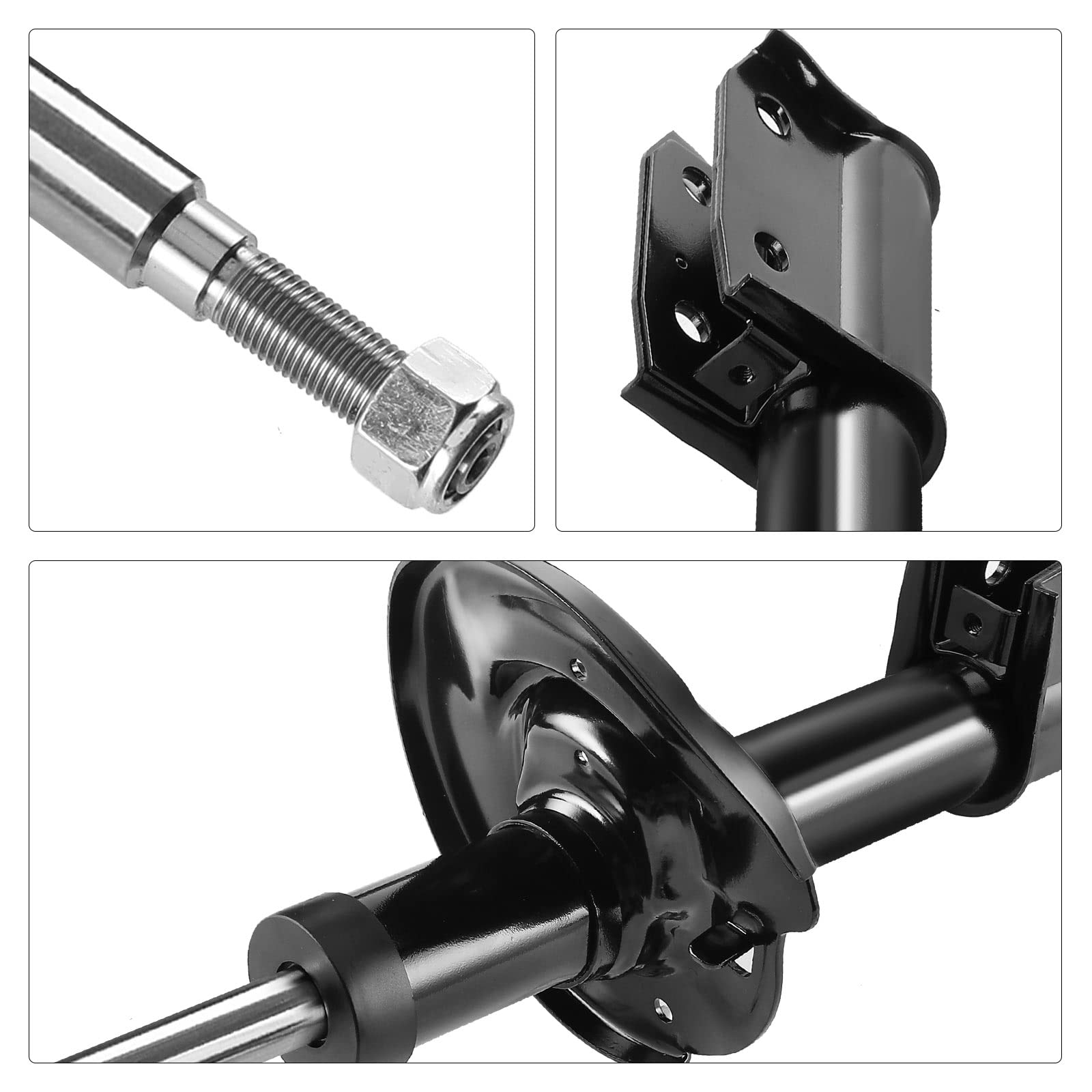 Frankberg 2 ammortizzatori anteriori da 507 mm a pressione di gas | 543023390R; Compatibile con: Lodgy JS