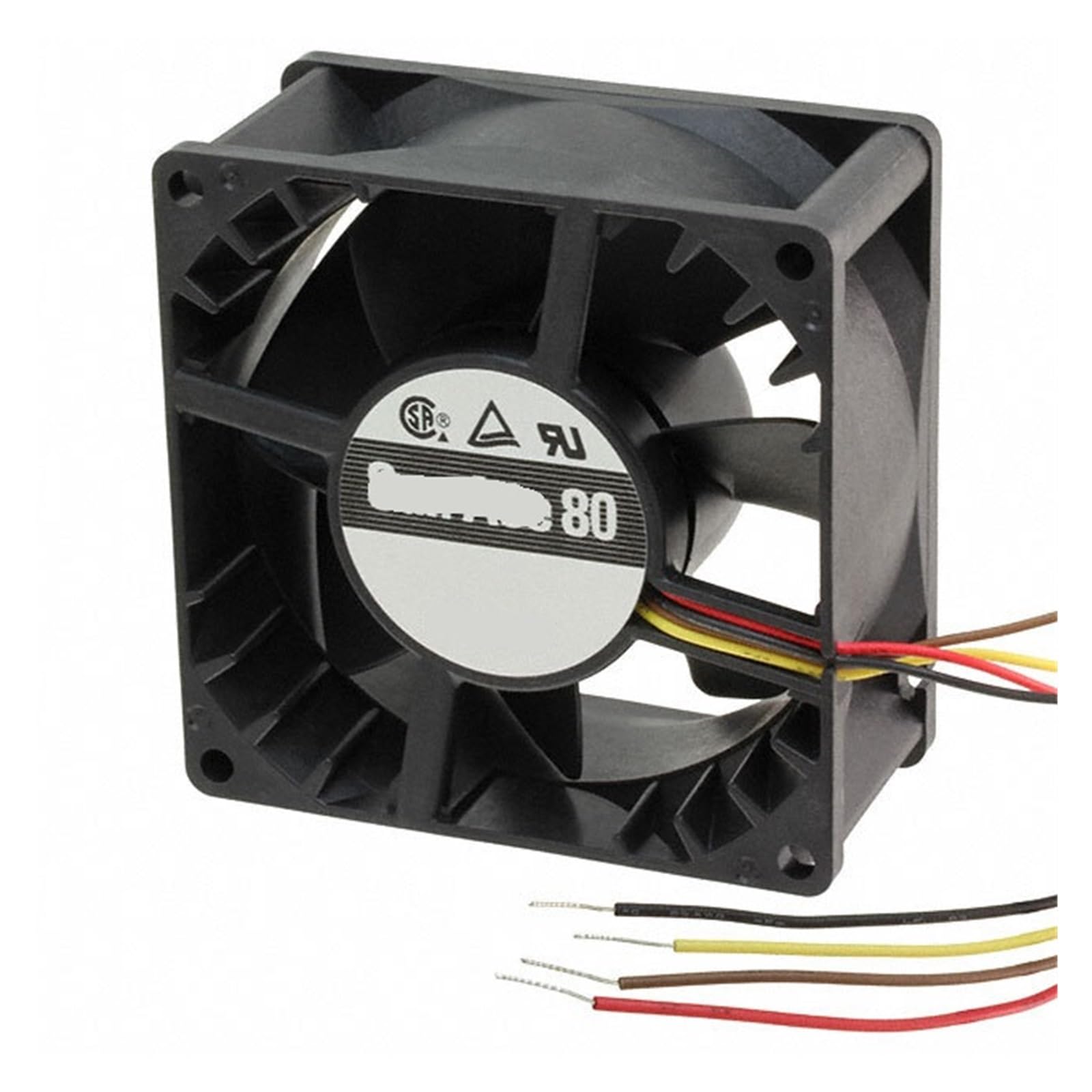 ZBWZXBDJ 9GV0848P1G031 48VDC FAN 80X80X38mm 40.32W 4wire 10200RPM