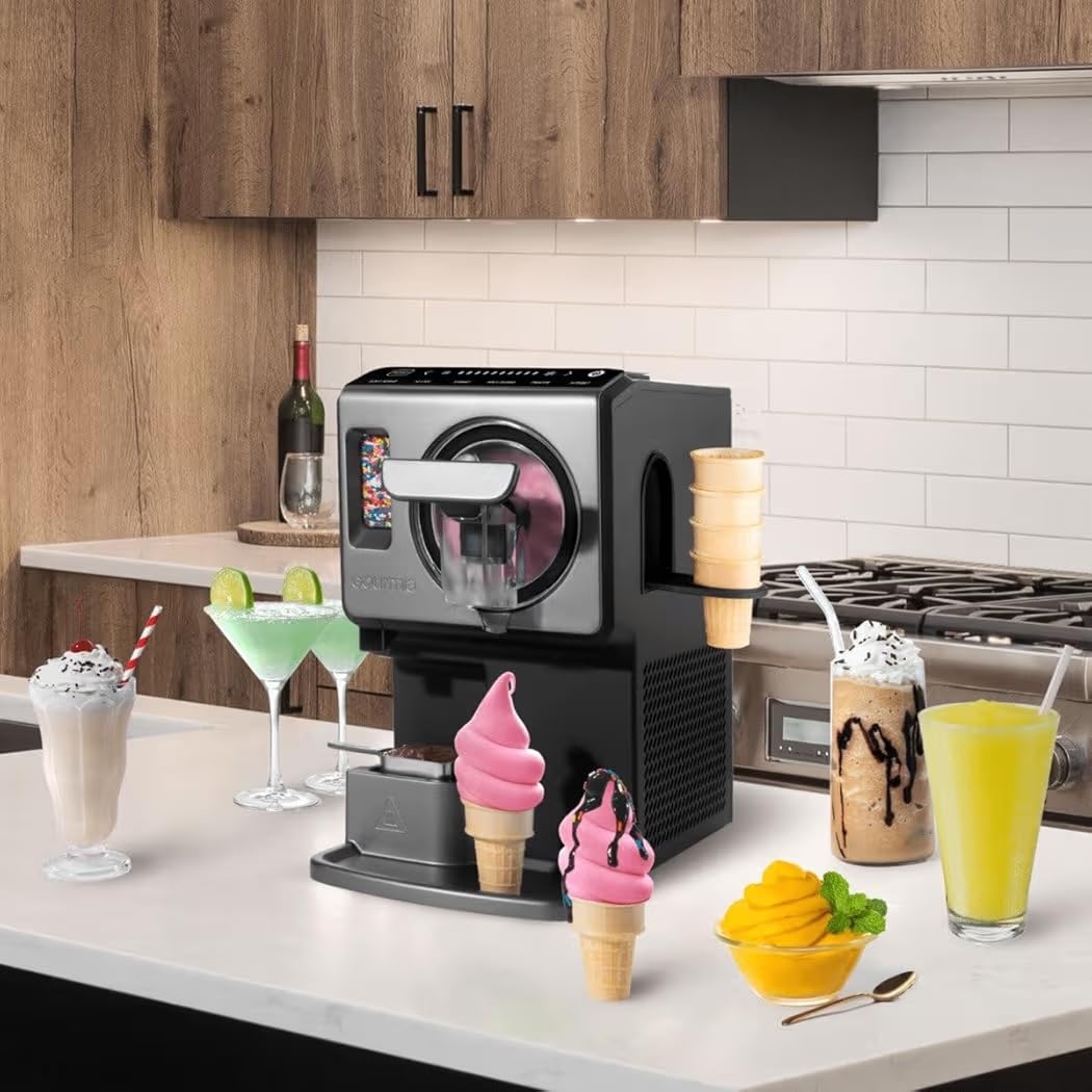 Amazon | GOURMIA グルミア ソフトクリームメーカー GSI1020 家庭用