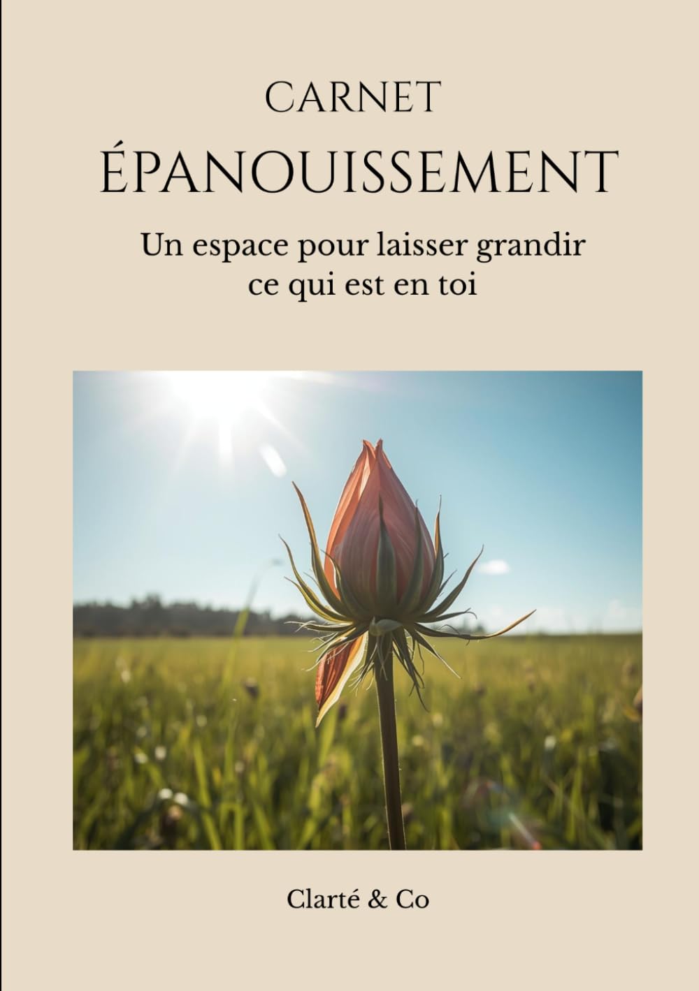 Carnet Épanouissement: Un espace pour laisser grandir ce qui est en toi (Carnets Clarté & Co)