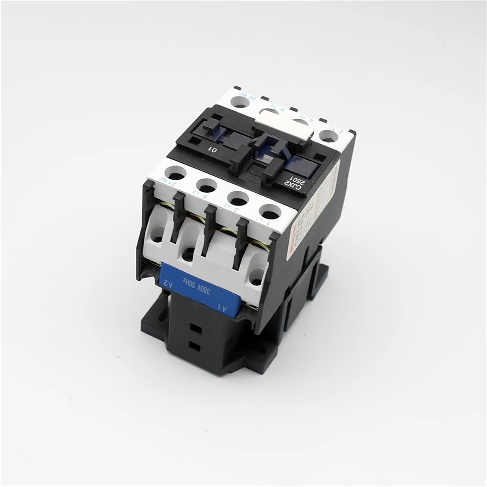 COSZWQDP AC contactor 25A 3P+1NO/1NC Rail Installation lc1d CJX2-2510 1 Normally Open Contact / CJX2-2501 Closed(CJX2-2510 110V)