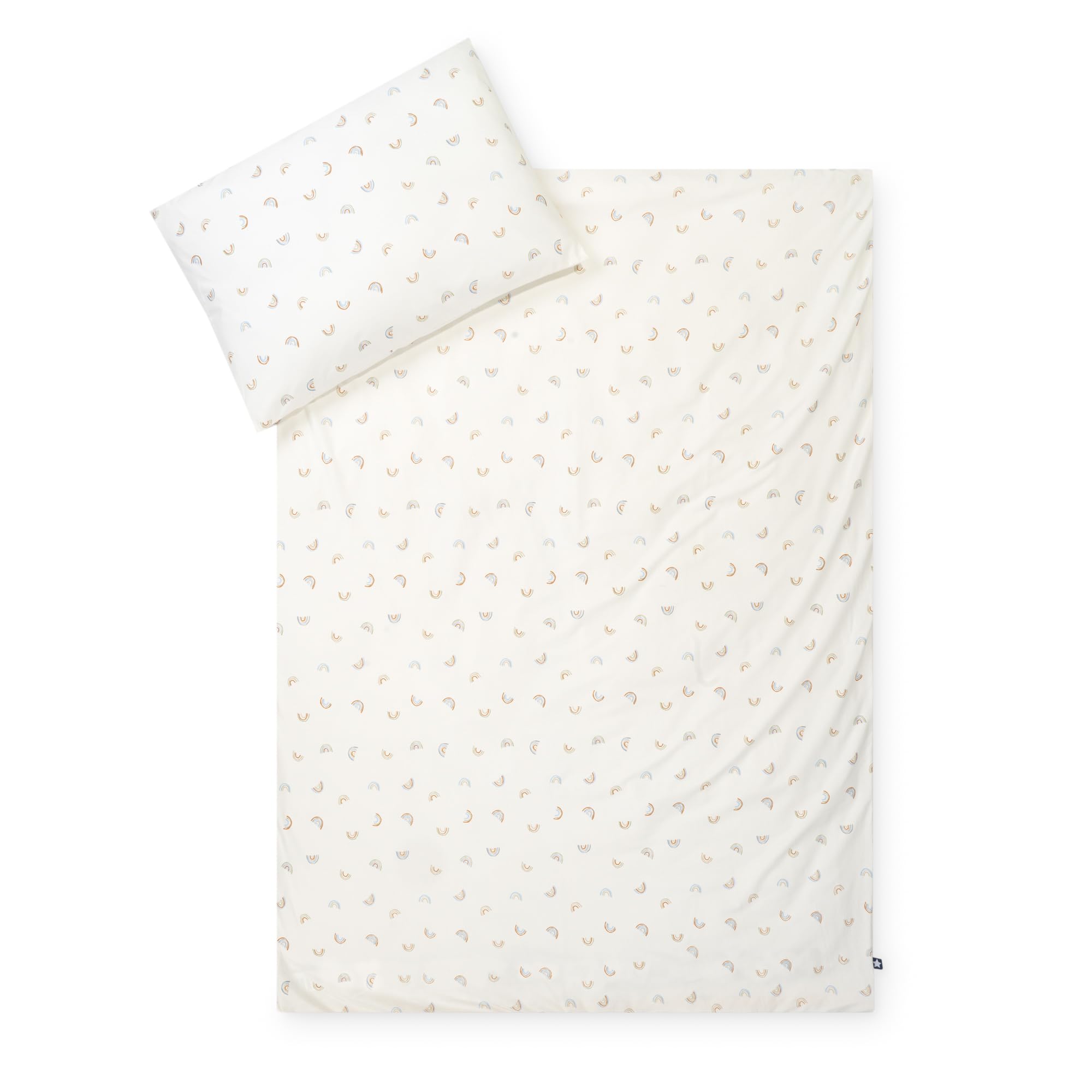 Julius Zöllner Bettwäsche Jersey Little Bow – 2-teiliges Kinderbettwäsche-Set (100x135 cm + 40x60 cm)
