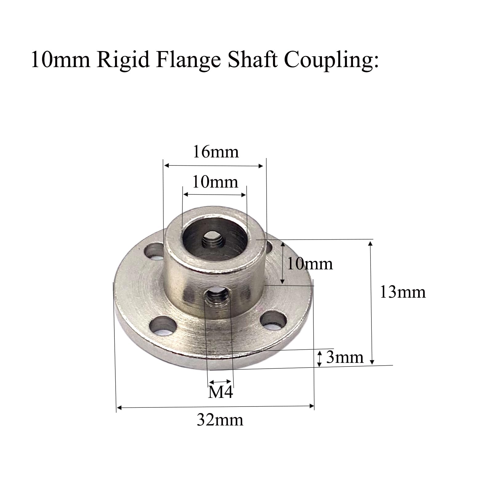 Rigid Flange Couplings - 6 Pcs for DIY Motors -2 Rigid Flange Couplings - 6 Pcs for DIY Motors -2