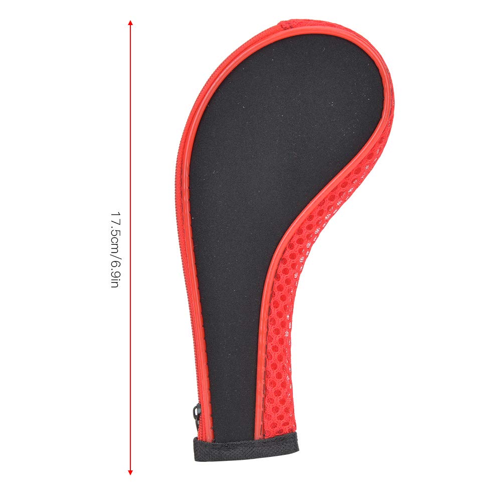 Housses de Protection pour Têtes de Club de Golf, Tissu Résistant avec Design Compact 17.5x8cm, Étui de Transport pour Amateurs de Golf, Accessoires Sport Pratique