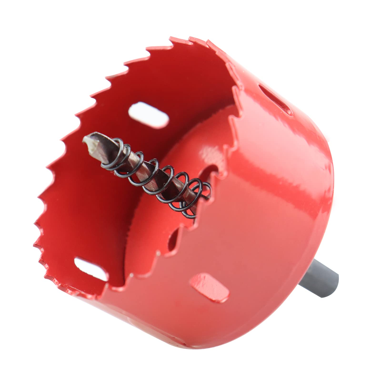 BOQIIKAR 75mm HSS Bi-Metal Hole Saw, Drill Bit Fast Hole Cutter with Arbor and Centring Drill for Wood, Sheet Metal, Plasterboard, Iron, Plastic