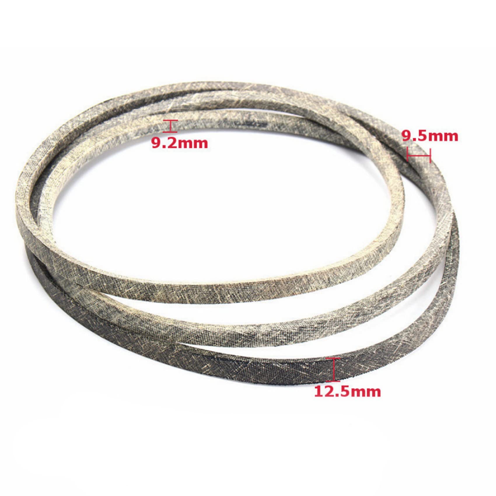 5 correas de cortacésped de fibra de aramida para GX20072 754-04219,954-04219 754-0641 1/2X104 pulgadas