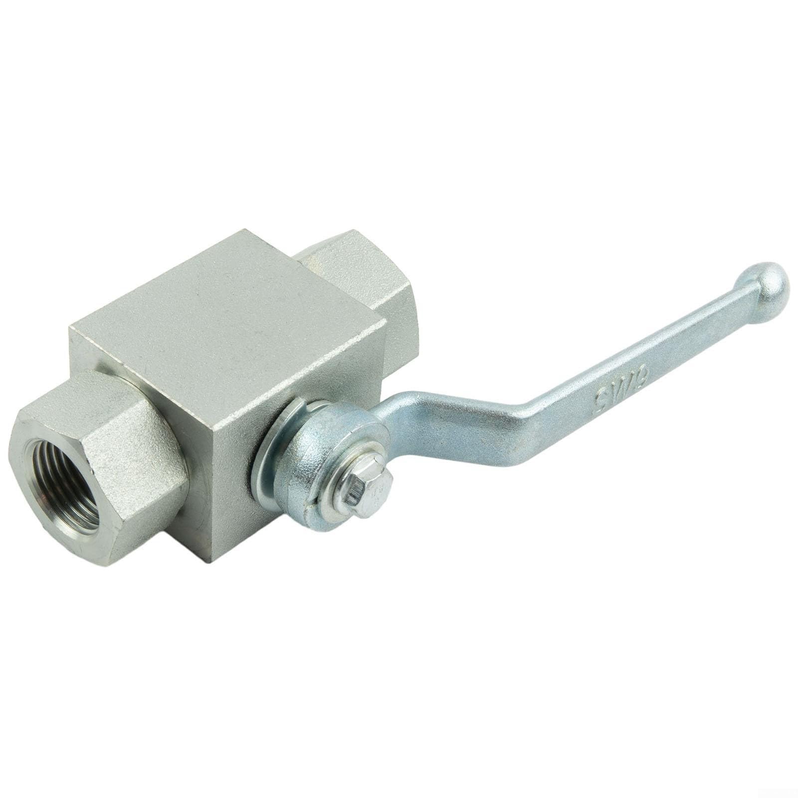 Vanne sphérique hydraulique G1/2 contre les fuites de circuit haute pression 500 bar