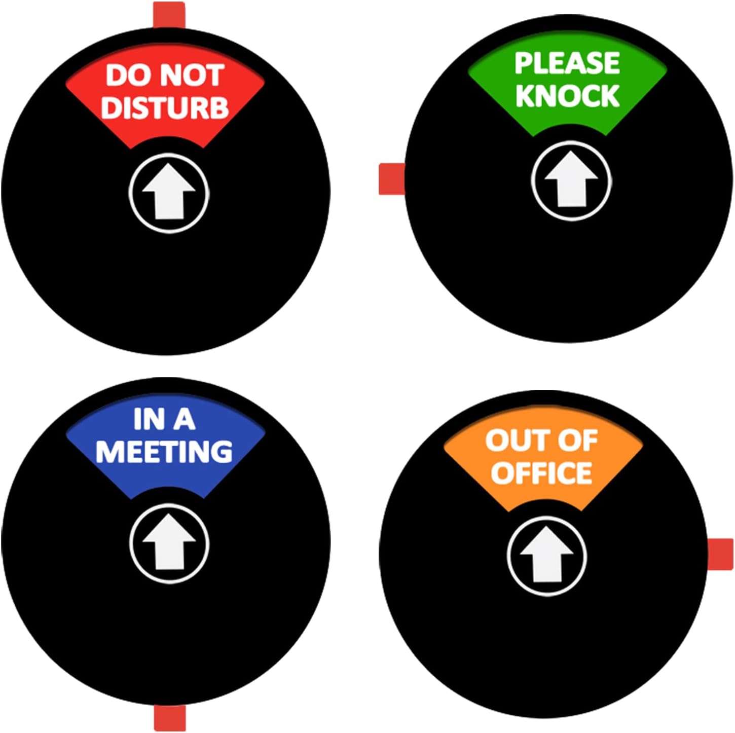 Schild Mit Aufschrift Do Not Disturb Please Knock Out Of Office in A