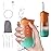 Portable Water Flosser for Teeth Travel Mini Small Water Flosser Compact Electric Oral Irrigator Dental Flossing for Teeth Cleaning Cordless Advanced Tonsil Stone Kids Adults Braces