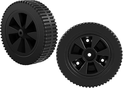 Miniatura 5 de 463344015 G437-0037-W1 Ruedas de 7 pulgadas Piezas de repuesto para ruedas de parrilla Charbroil 463436215 463370516 463341918 Ruedas de plástico