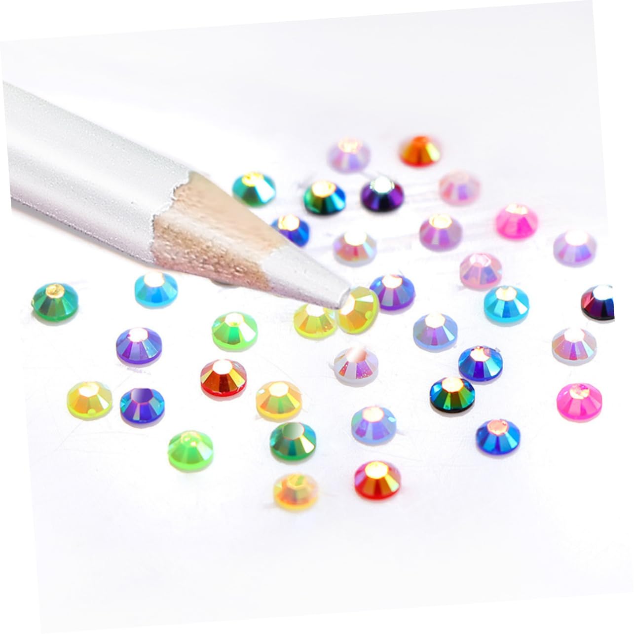 Per Unghie in Resina Colorata Decorazione Per Nail Art Retro Piatto Ciondolo Per Manicure Da Te