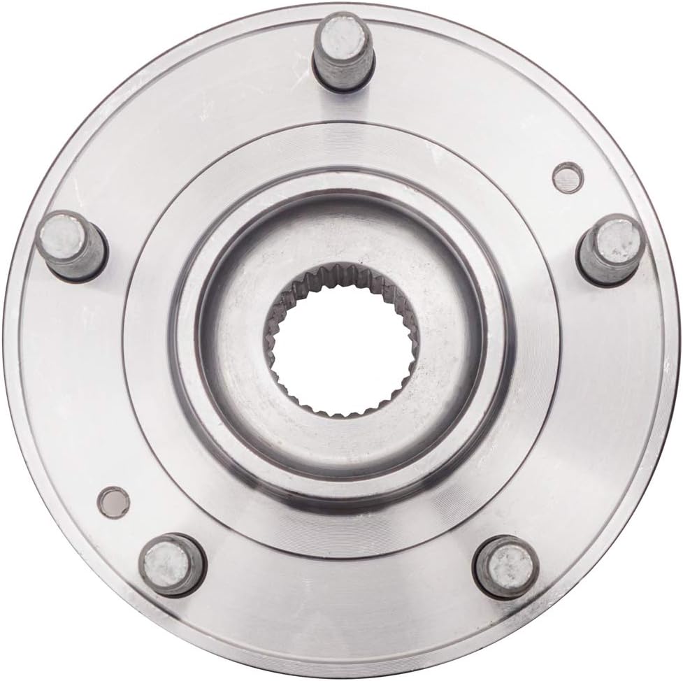 KEYOOG 513266 (5 Lug) Front Wheel Hub and Bearing Assembly Fit for 2007-2014 Hy-undai Santa Fe [13-14 Santa Fe XL/Santa Fe Sport ] 07-12 Veracruz [2011-2015 K-ia Sorento ] 513256