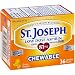 St. Joseph Orange Flavor Chewable Aspirin Tablets, 36 ct (Pack of 6)