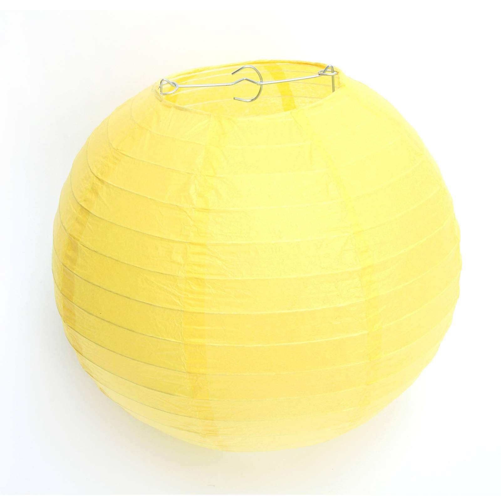 FullBerg 20 Stücke Papier Laterne Lampions rund Lampenschirm Hochtzeit Dekoration Papierlaterner Papierlampen für Party Garten 8