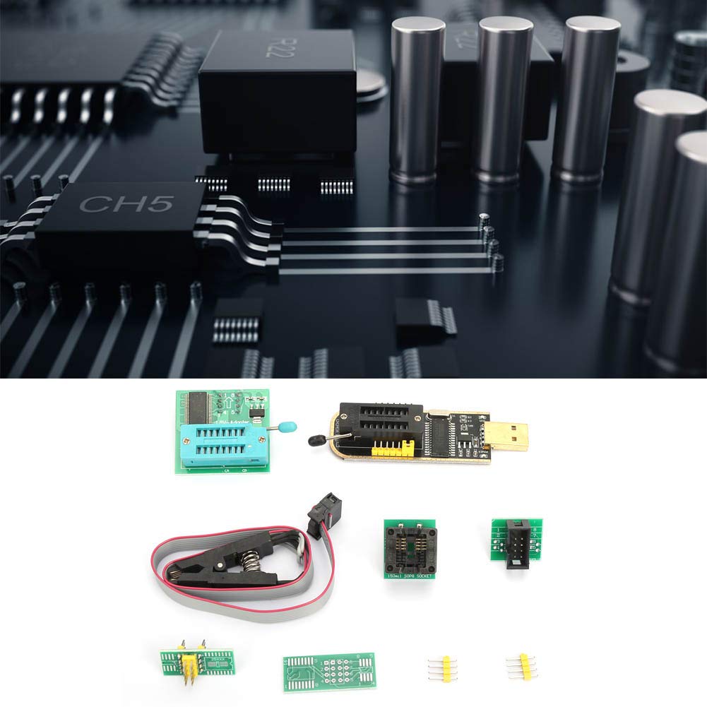 Sop8 Convertisseur Ch341A USB Sop8 Test Clip Adaptateur 1,8 V Sop8 vers Dip8 Module convertisseur 17 x 12 x 5, #680