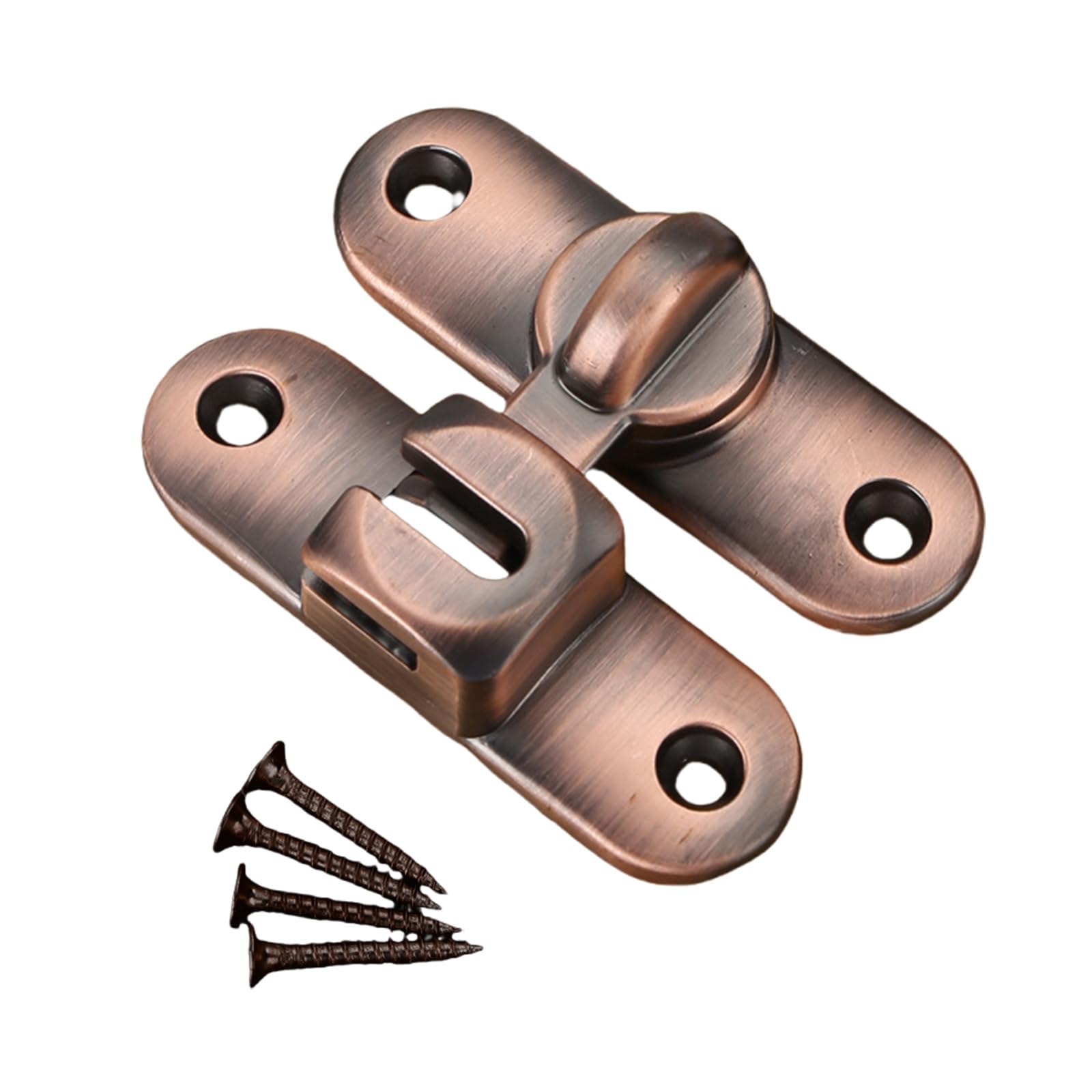 Multipurpose Sturdy Zines Alloy Door Latches for Indoor Accessory and Kitchen Supplies Door with Simple Operations Display Case