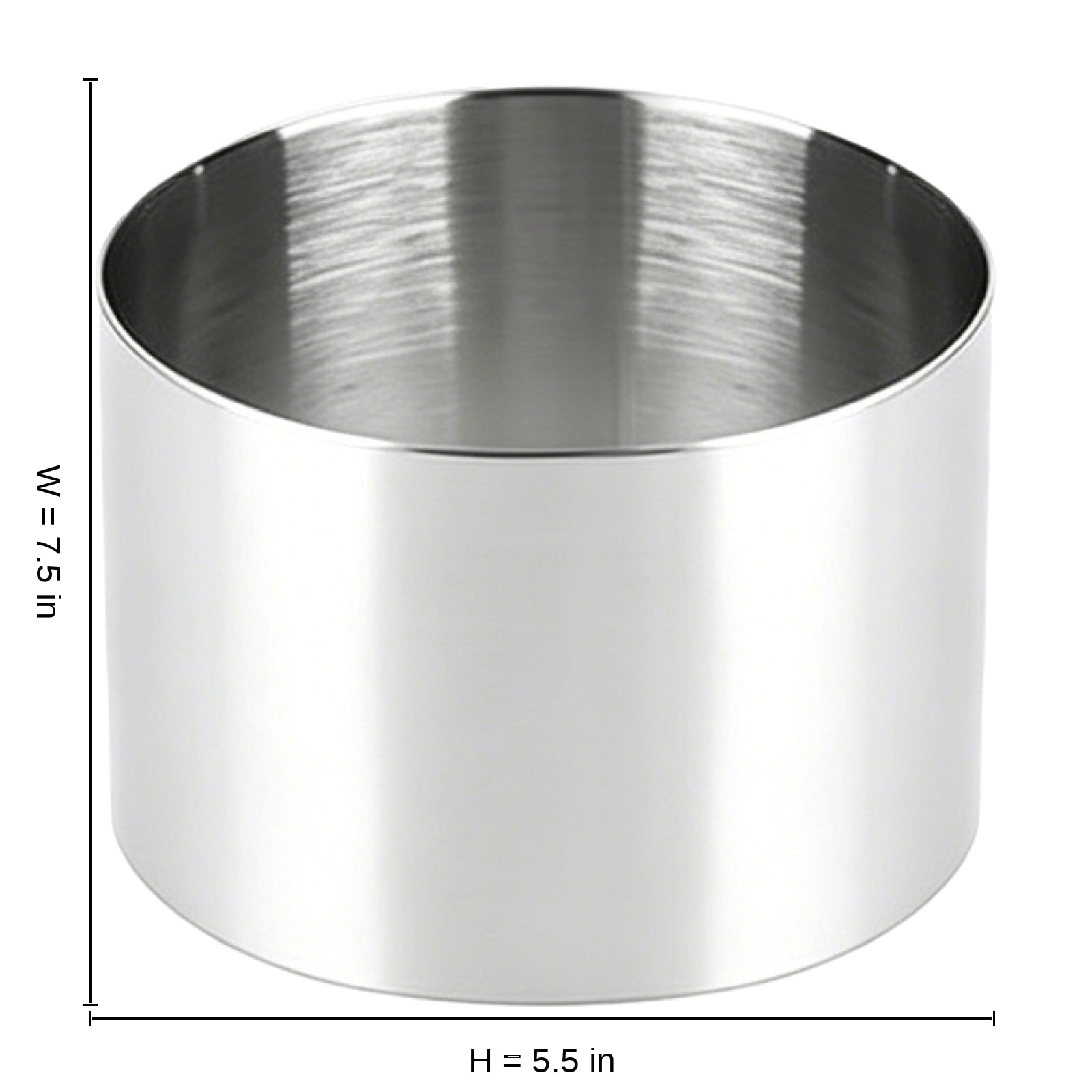 Lot de 6 cercles à gâteau ronds, 2,95 x 2,17 pouces, cercles à mousse en acier inoxydable avec poussoir et élévateur, moules pâtissiers antiadhésifs pour burgers, muffins, crumpets, pancakes