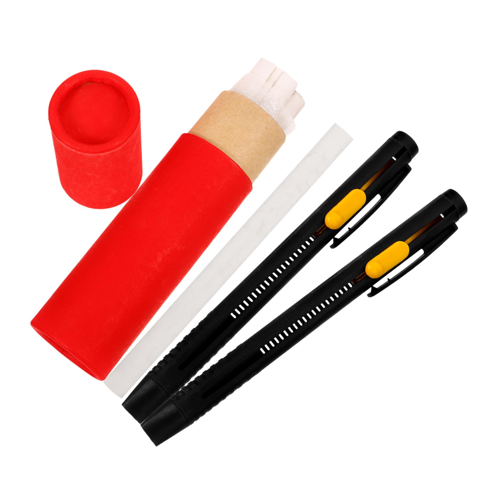 SHINEOFI 10 Sets Unsichtbarer Zeichenstift Bleistifte Textmarker Markierungsmarker Tintenbandmarker Kreidestifte Weißer Lackstift Quiltzubehör Flüssige Kreidetafel Nähwerkzeug