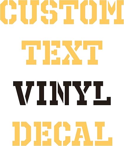 Calcomanía de vinilo personalizada, diseño personalizado con tu propio nombre, letras personalizadas, calcomanía de vinilo personalizada para