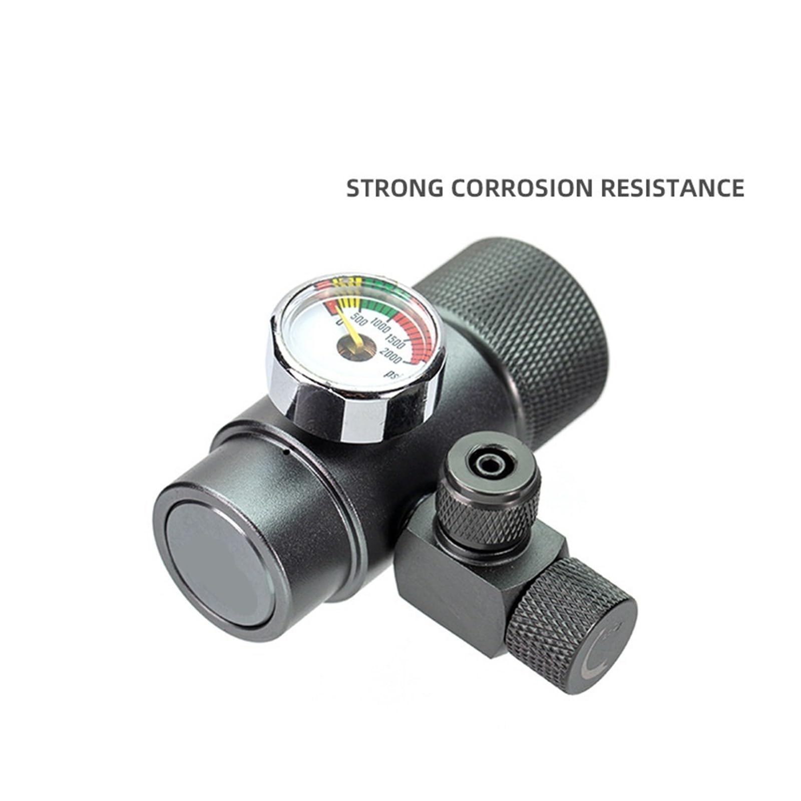 Aquarium Co2 Regulator Mini System Carbon Dioxide Reducer Solenoid Valve Cylinder Accessories Fishing Tank Kit Bubble(PURPLE)
