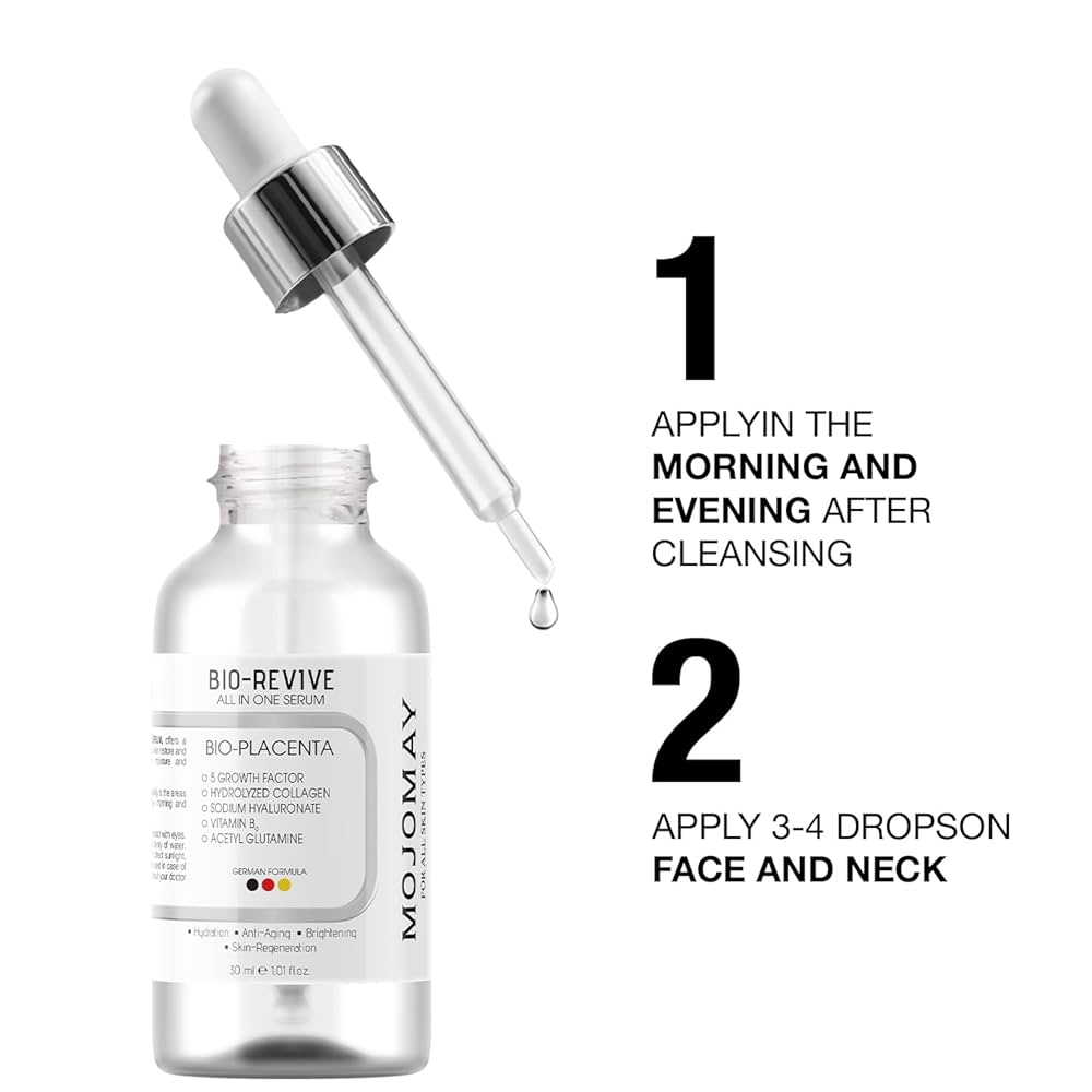 新品GENiS Bio Revive Lotion & Answer Serum Amazon.com: All in One Serum, Facial Serum, Bio Revive