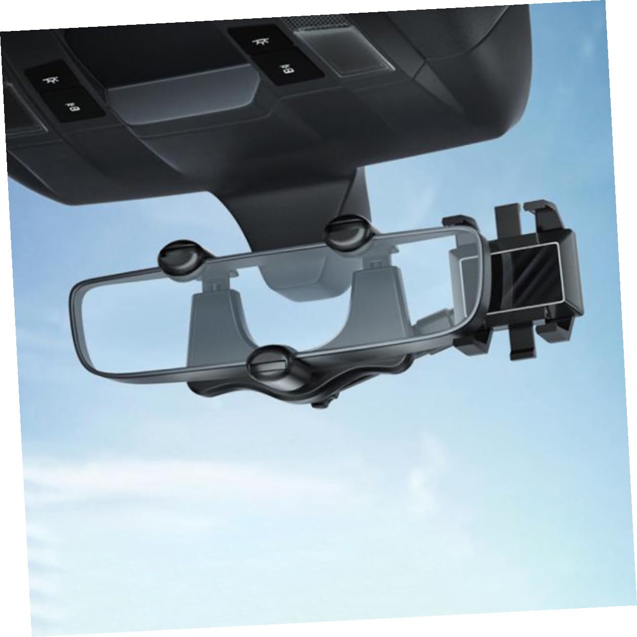 Mobestech Cellulare Facile Auto Colla e Abs Supporto Nero per Pu la Navigazione da Rimuovere Durante la Guida in Veicolo